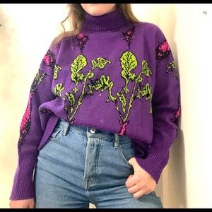 Vintage Punk Label Betsey Johnson Sweater Tunic